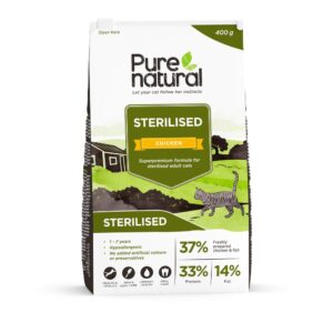 Purenatural Cat Sterilised Adult Chicken (400 g)