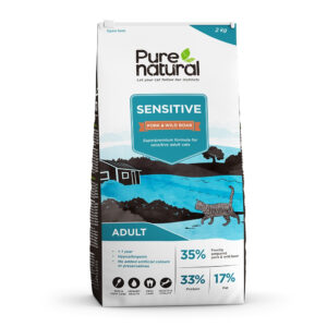 Purenatural Cat Sensitive Pork & Wild Boar (2 kg)