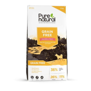 Purenatural Grainfree laks og ørret (12 kg)