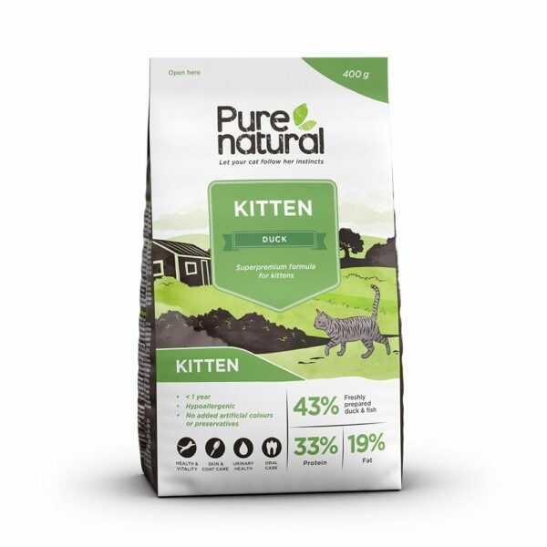 Purenatural Kitten Duck (400 g)