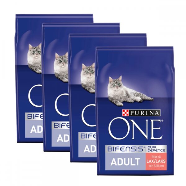 Purina ONE Cat Adult Laks 4x3 kg