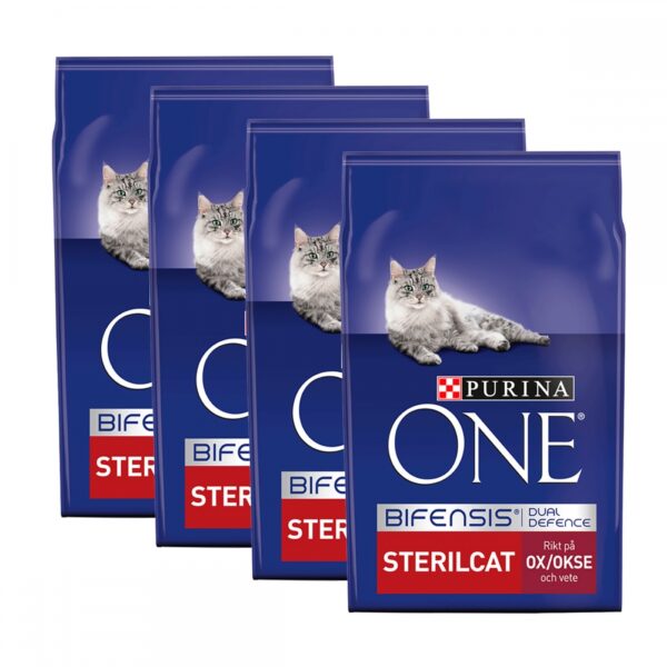 Purina ONE Sterilcat Storfe 4x3 kg