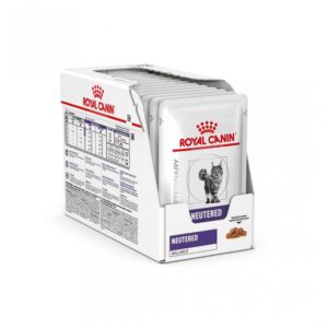 Royal Canin Veterinary Diets Cat Neutered Balance Gravy 12 x 85 g