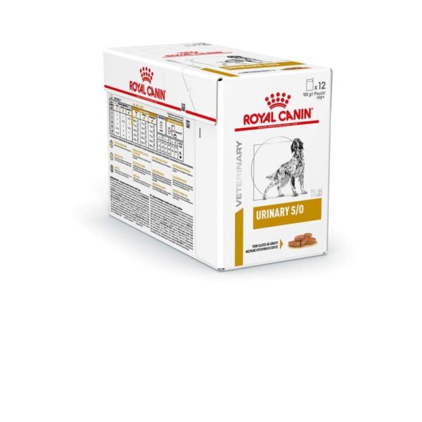 Royal Canin Veterinary Diets Dog Urinary S/O Gravy 12x100 g