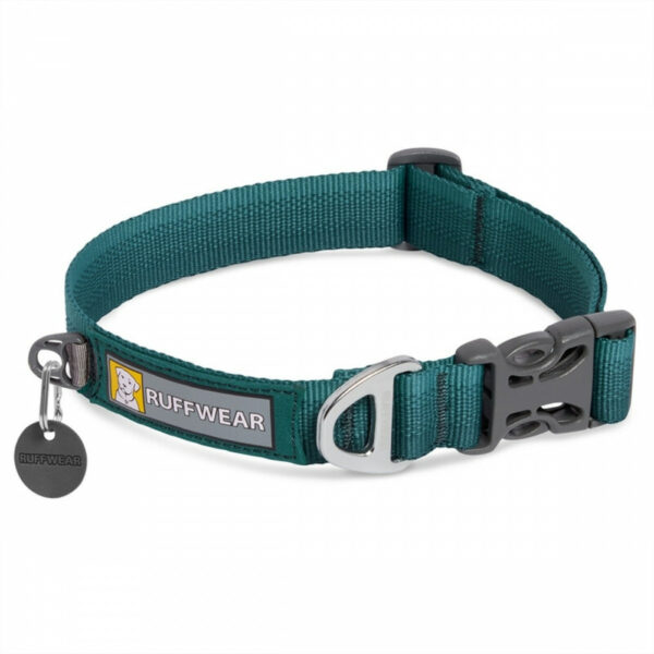 RuffWear Front Range Hundehalsbånd Petroleum (36-51 cm)