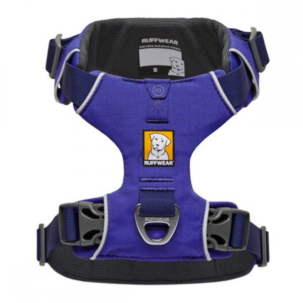 RuffWear Front Range Hundesele Blå/Lilla (M)