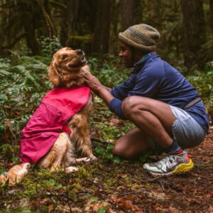 Ruffwear Sun Shower Regnjakke Rosa (S)