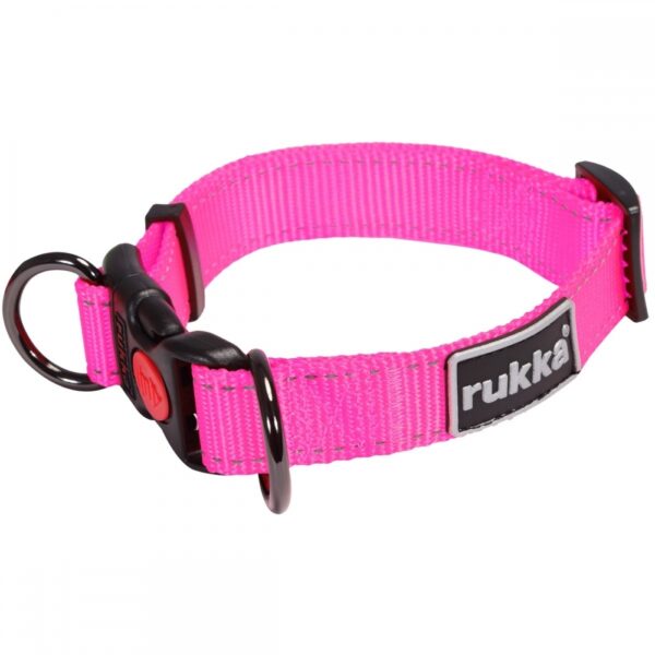 Rukka Bliss Neon Halsbånd Rosa (30-40 cm)