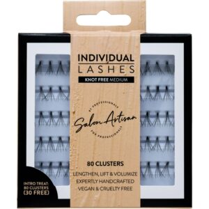 Salon Artisan Individuals 80 Cluster Individual Lash (Knot Free) Mediu