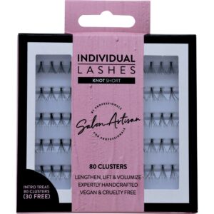 Salon Artisan Individuals 80 Cluster Individual Lash (Knot) Short