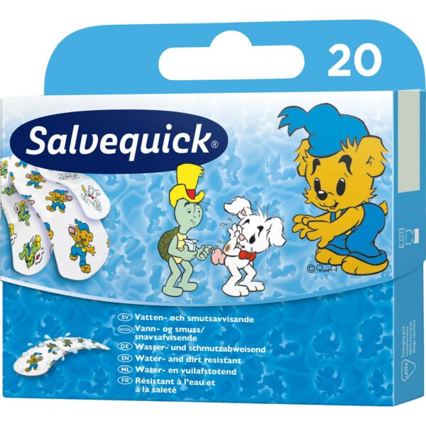 Salvequick Barneplaster Bamse