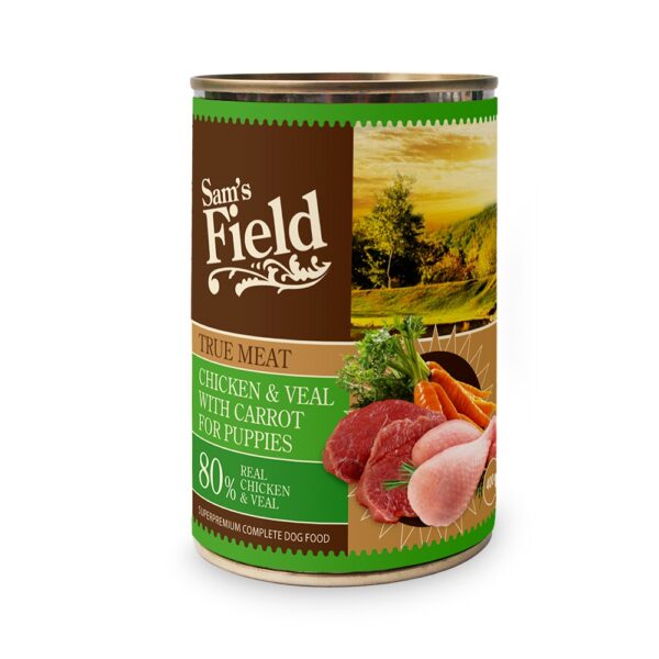 Sam's Field Puppy Chicken & Veal 400 g