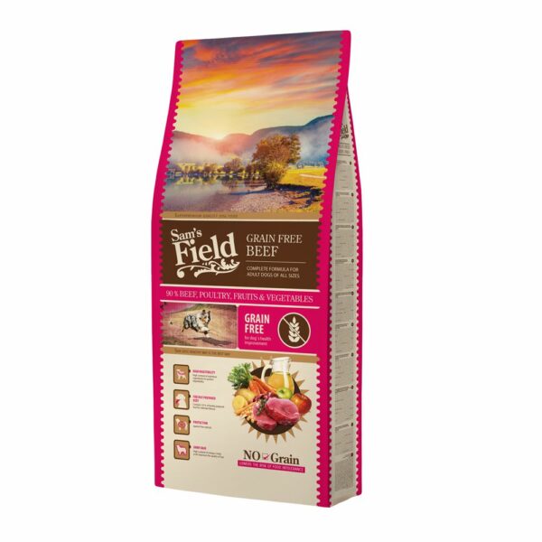 Sam's Field Adult Grain Free Beef (13 kg)