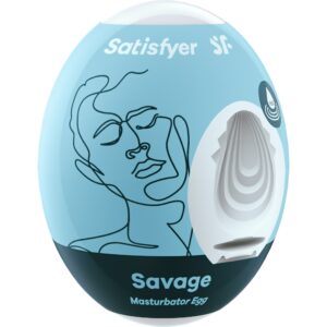 Satisfyer Masturbator Egg Single Savage 1 st