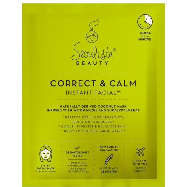 Seoulista Beauty Correct & Calm Instant Facial™