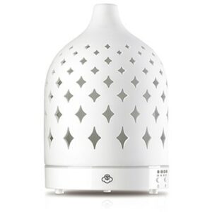 Serene House Ultrasonic Diffuser - Stars White W/ White