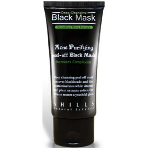 SHILLS Activated Charcoal Purifying Peel-off Black Mask 50 ml