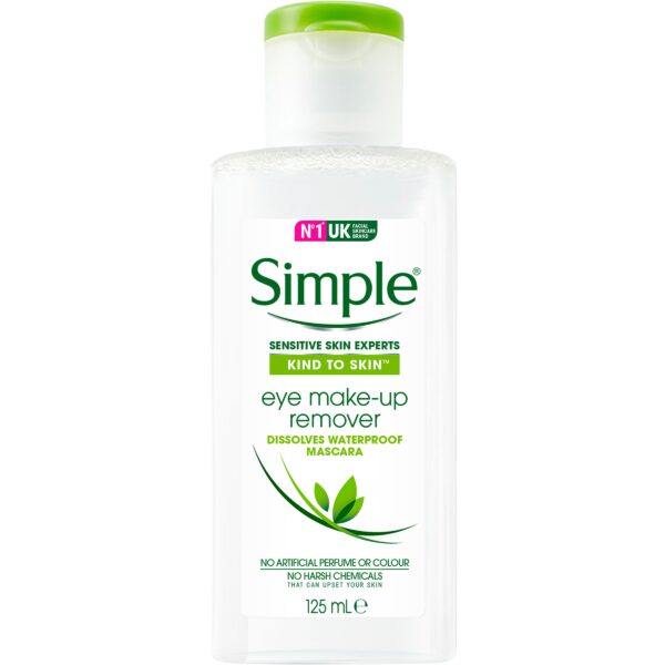 Simple Eye Makeup Remover Liquid 125 ml