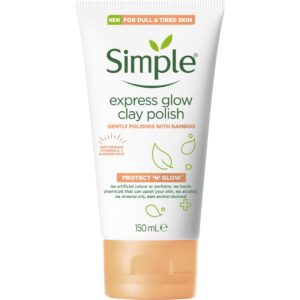 Simple Protect &apos;N&apos; Glow Face Wash Clay  150 ml