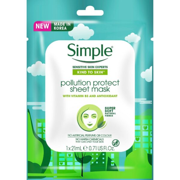 Simple Pollution Protect Sheet Mask