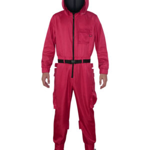 Squid Game Inspirert Jumpsuit - Kostyme for Mann/Dame.