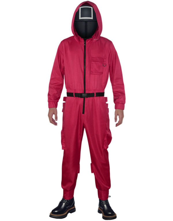 Squid Game Inspirert Jumpsuit - Kostyme for Mann/Dame.