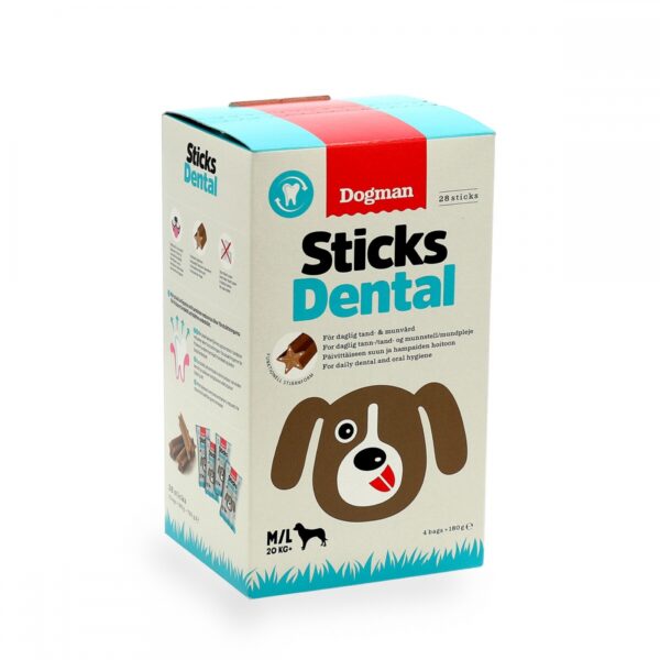 Dogman Sticks Dental 28-pack (M/L)