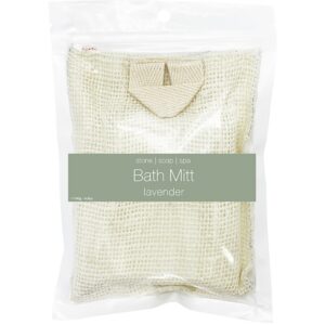 Stone Soap Spa Bath Mitt Lavender 140 g