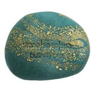 Stone Soap Spa Stone Soap Butterfly pea w. Goldleaf 120 g