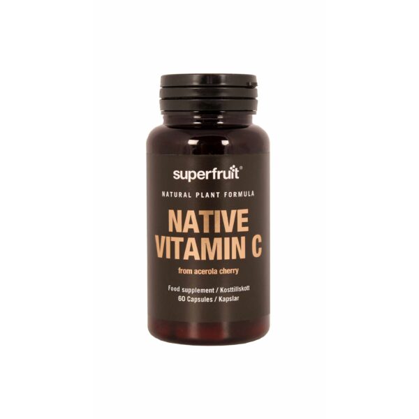 Superfruit Natural Plant Formula Native Vitamin C 60 vegan capsules