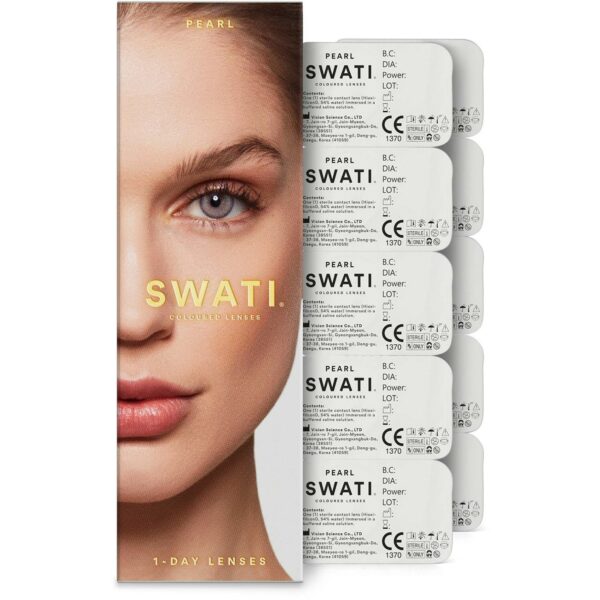 SWATI Cosmetics 1-Day Lenses Pearl