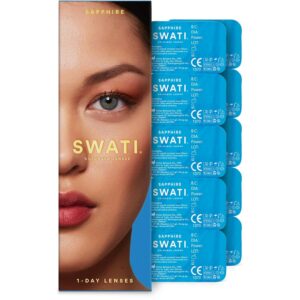 SWATI Cosmetics 1-Day Lenses Sapphire