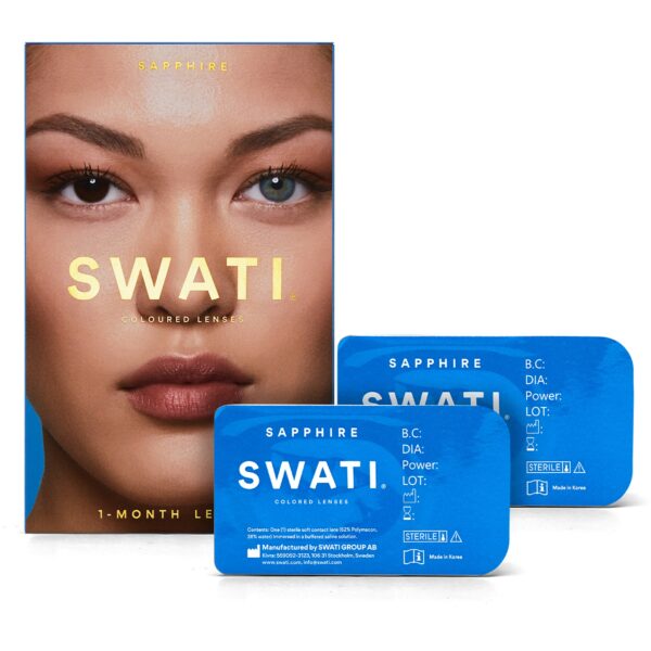 SWATI Cosmetics 1-Month Lenses Sapphire