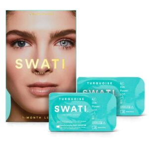 SWATI Cosmetics 1-Month Lenses Turquoise