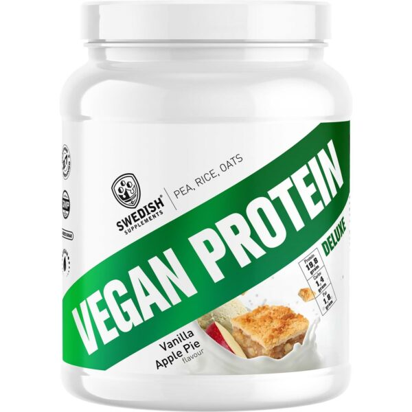 Swedish Supplements Vegan Protein Deluxe  Apple Pie 1000 g