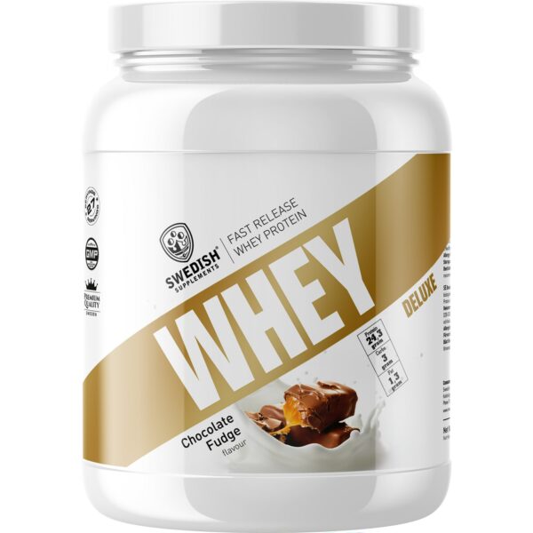 Swedish Supplements Whey Protein Deluxe Chocolate Fudge 900 g