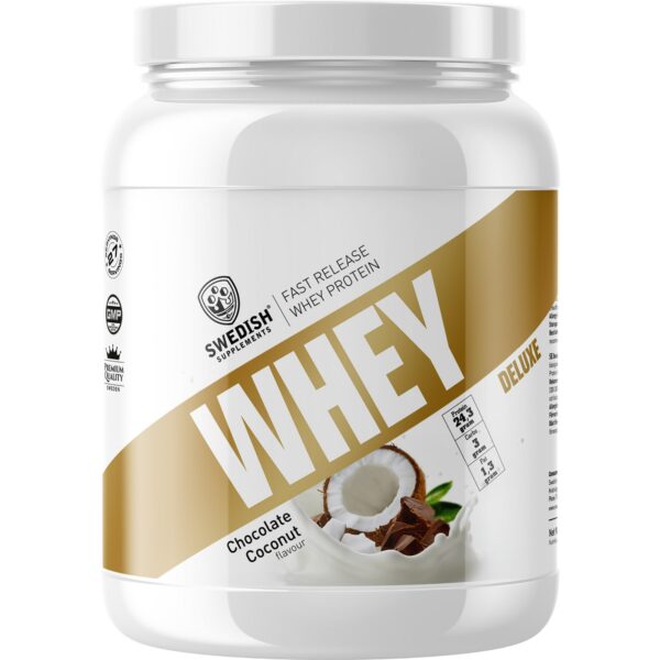 Swedish Supplements Whey Protein Deluxe Chocolate/Coconut 900 g