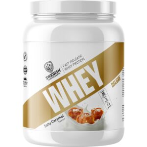 Swedish Supplements Whey Protein Deluxe Salty Caramel 900 g