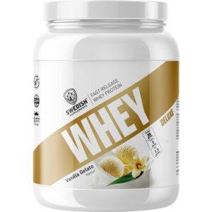 Swedish Supplements Whey Protein Deluxe Vanilla Gelato 900 g