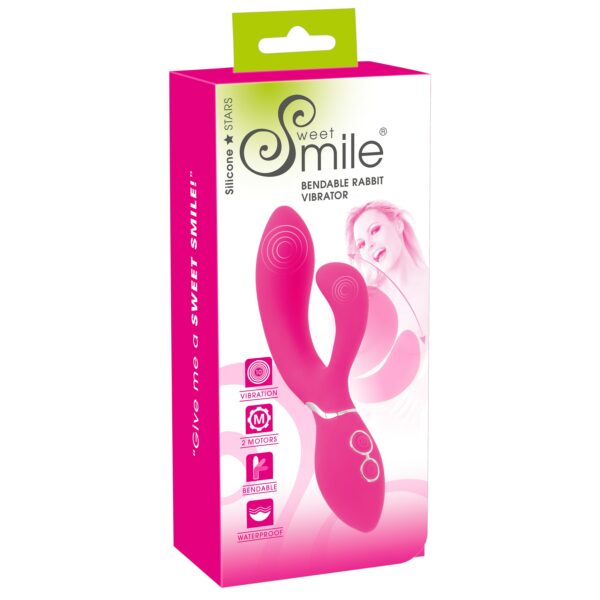 Sweet Smile Bendable Rabbit Vibrator