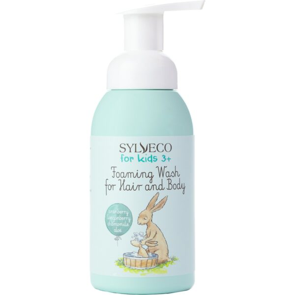 Sylveco For Kids 3+ Foaming Wash for Hair and Body 290 ml