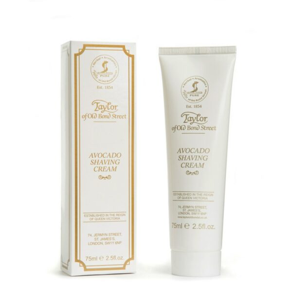 Taylor of Old Bond Street Avocado Shaving Cream Tube 75 ml