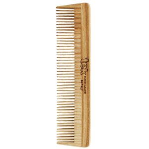 Tek Medium Sized Wooden Comb With Fine Teeth