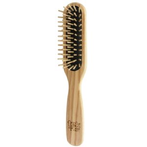 Tek Slim Rectangular Brush With Short Wooden Pins