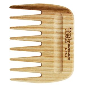 Tek Wooden Detangling Comb Extra Wide Teeth