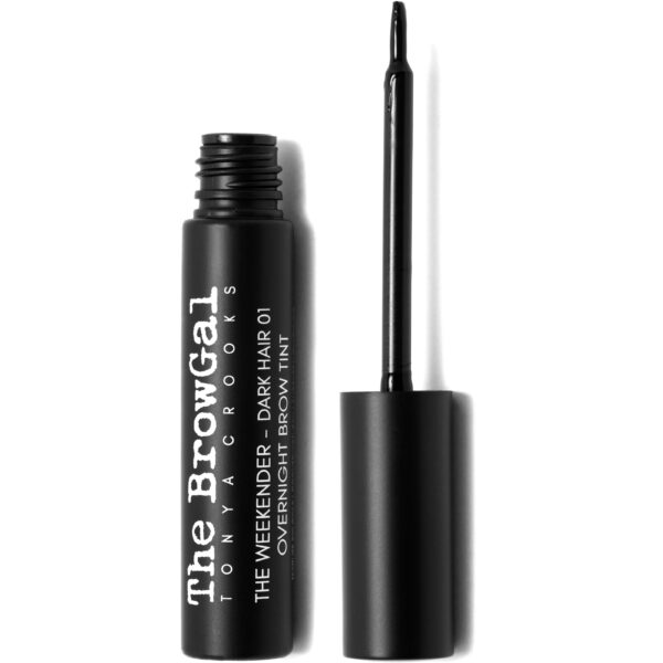 The BrowGal The Weekender Overnight Brow Tint 01 Dark Hair