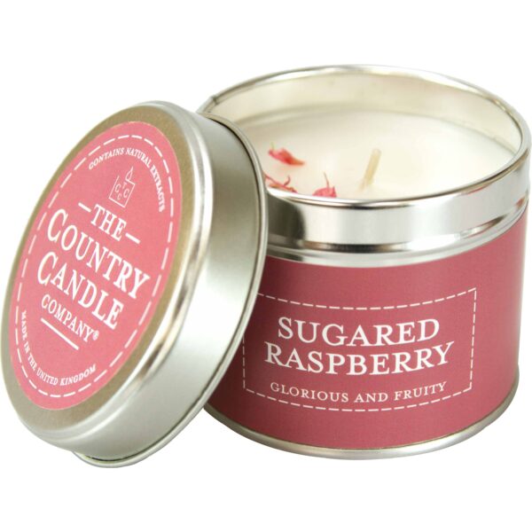 The Country Candle Company Pastels Collection Sugared Raspberry