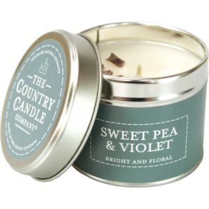 The Country Candle Company Pastels Collection Sweet Pea & Violet