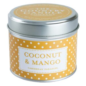 The Country Candle Company Polka Dot Collection Coconut & Mango