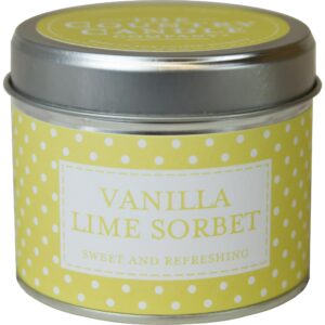The Country Candle Company Polka Dot Collection Vanilla Lime Sorbet